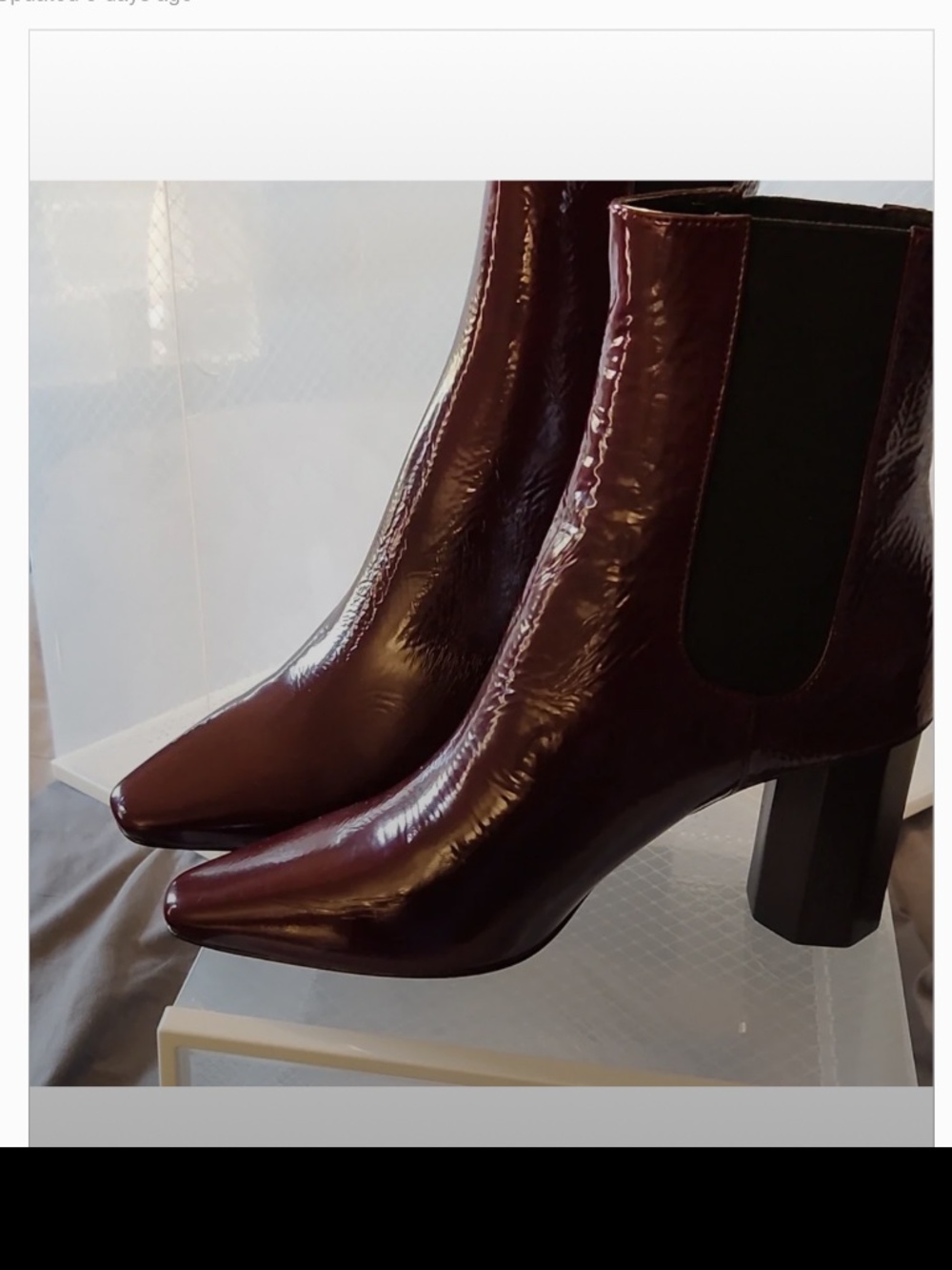 Burgundy NWT Donald Pliner Booties